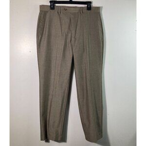 Mens Lauren Ralph Lauren Trousers Brown 34 x 30 Machine Washable NWT Polyester R